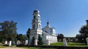 Церковь Иконы Божией Матери Казанская и Николая Чудотворца в Рашкине