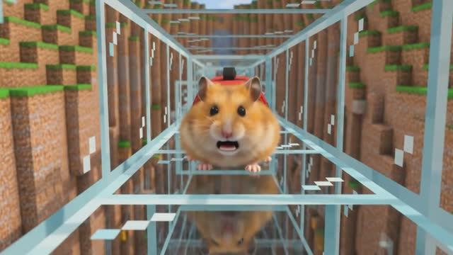 ХОМЯК ПРОХОДИТ ИСПЫТАНИЯ В МАЙНКРАФТ! 🐹 Прохождение Лабиринта | Minecraft Hamster Challenge смотреть онлайн