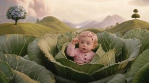 Дети в капусте