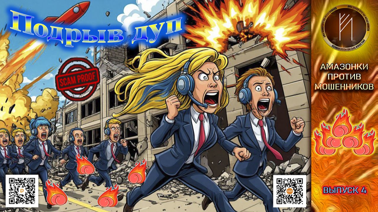 Подрывами бандеровских дуп - удовлетворены!!! 4 выпуск. Телефонное мошенничество смотреть онлайн