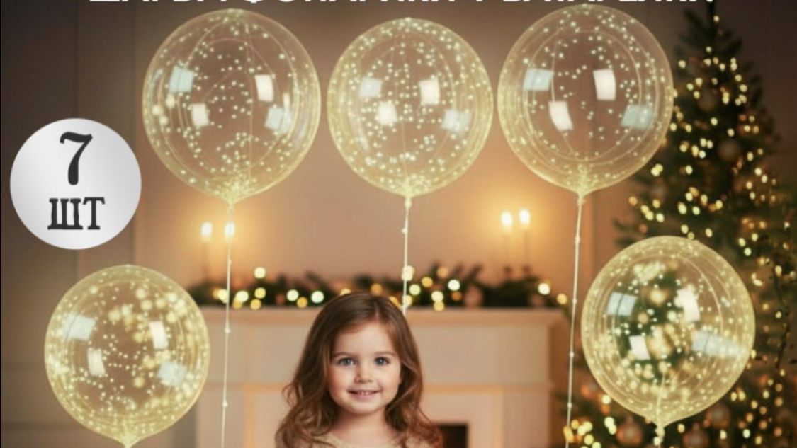 шарики с фонариками