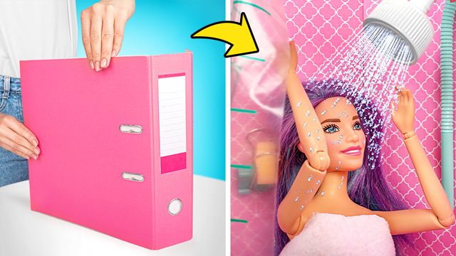 🪑 Изготовление мебели для кукол ✨ Простые идеи своими руками! смотреть онлайн