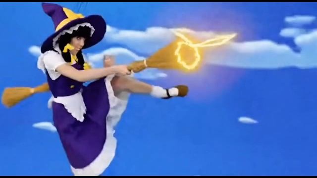 Top 10 anime battles (Touhou project cosplay) смотреть онлайн