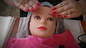 АСМР Массаж лица. Чистка лица асмр