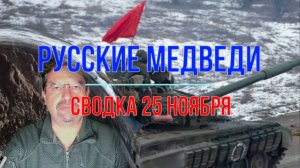 Русские медведи, сводка 25 ноября