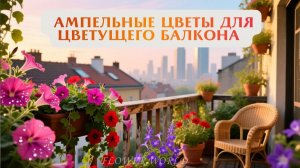 🌿 Ампельные цветы для цветущего балкона 💐