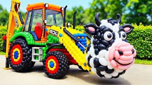 Мультики для детей. Превращение воздушных шариков в живые предметы. Мультики для малышей