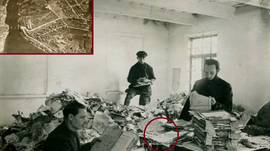 В архиве найдена аэрофотосъемка 16 века смотреть онлайн