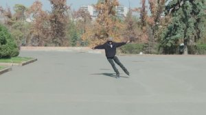 RollerPRoPelleR | Кросс-ролл спиной вперёд на роликах