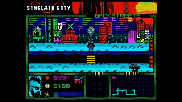 S1NCLA1R C1TY 128K (2025) ZX Spectrum