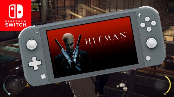Hitman Absolution Nintendo Switch Lite Gameplay
