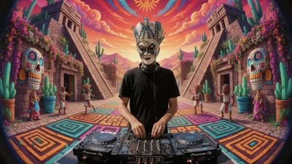 🔥Boris Brejcha – Mexico  Live Techno Set 2025🔥