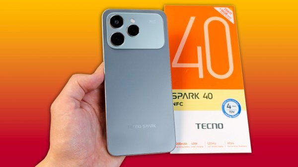 TECNO SPARK 40 - ВЫГЛЯДИТ КАК АЙФОН, СТОИТ 10000 РУБЛЕЙ!
