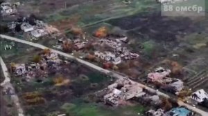 Освобождение н.п. Звановка бойцами 88 ОМСБр. Завершение тактического окружения Северска