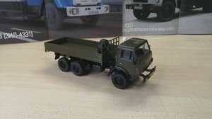 Обзор модели Камаз-43105 , масштаб 1:43, «Элекон».