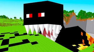 Minecraft, НО Я ЕМ 1000000 БЛОКОВ! Майнкрафт Дакплей Нуб и Про Компот