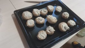 Шампиньоны запеченные в духовке