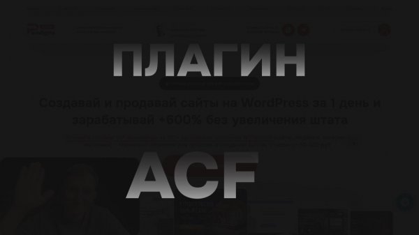 Плагин ACF
