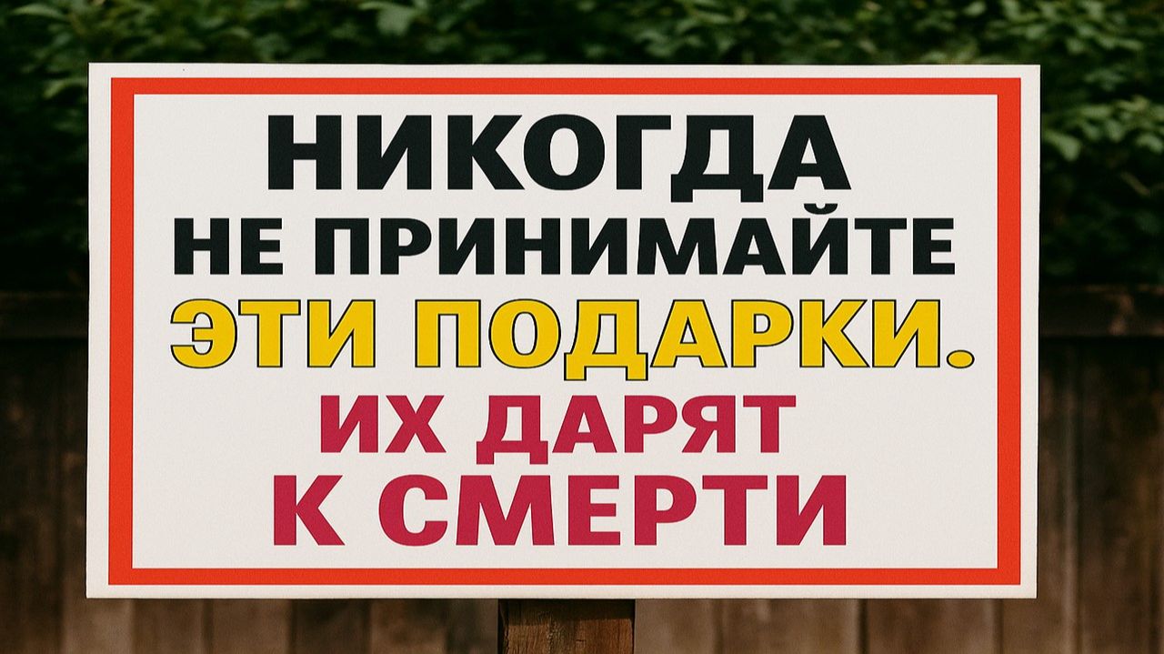 Опасные подарки: что нельзя держать в доме, если цените достаток и деньги смотреть онлайн