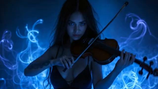 Electric Elegy Violin Piano Cello Collide In Metal Light