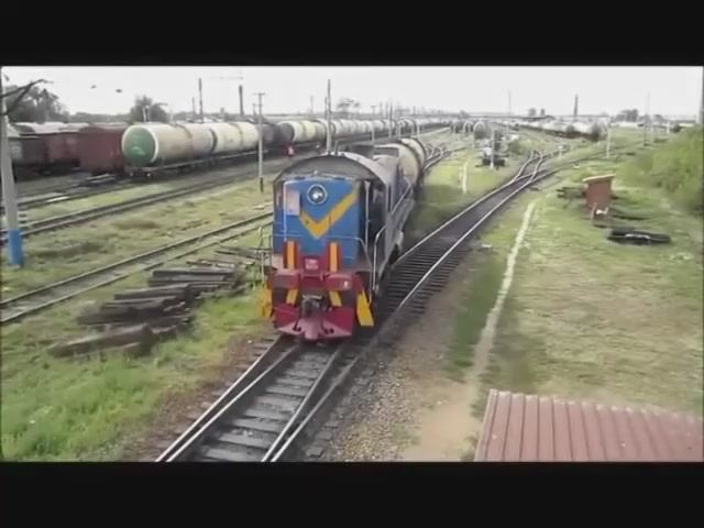 Уход вагонов и столкновение на станции кинель 2013 08 20 смотреть онлайн