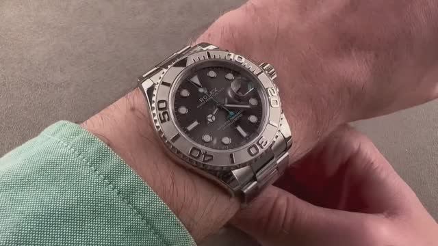 Обзор Rolex Yacht-Master 126622: Роскошные часы для дайвинга из платины и стали