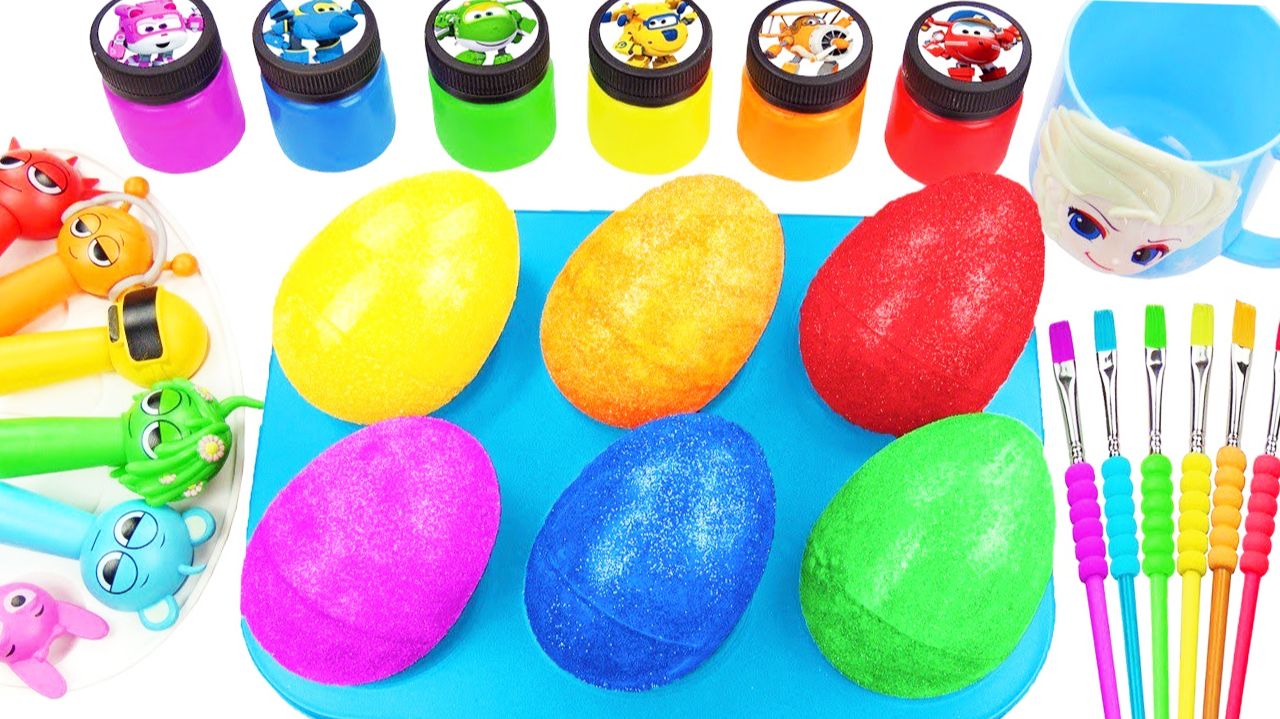 Мультики для детей. Яркие Спрунки, кисточки и яички. Смотреть онлайн яркие мультики для малышей. смотреть онлайн