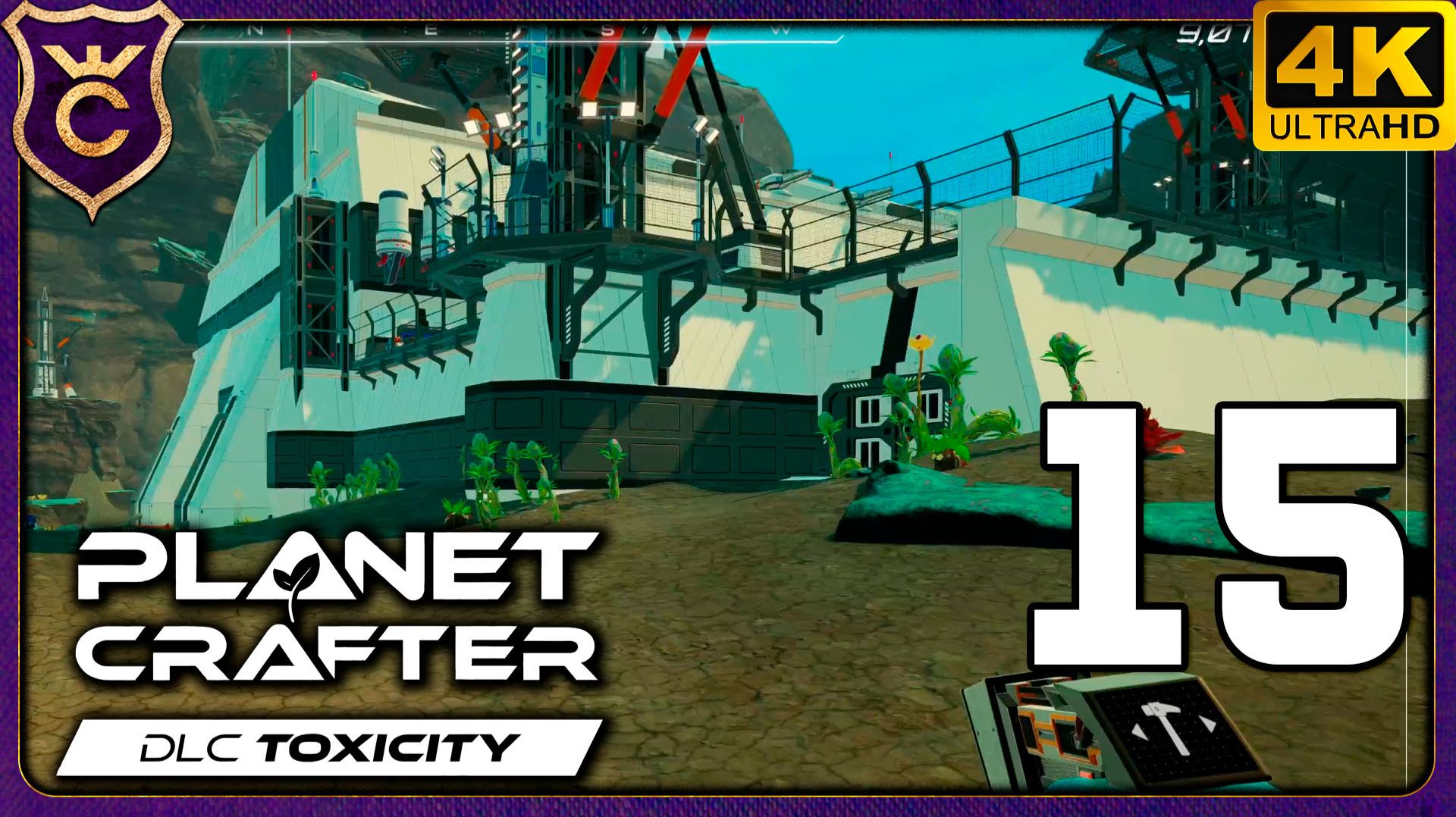 ЗАЧИСТКА ОГРОМНОЙ ТЮРЬМЫ! 15 The Planet Crafter - Toxicity смотреть онлайн