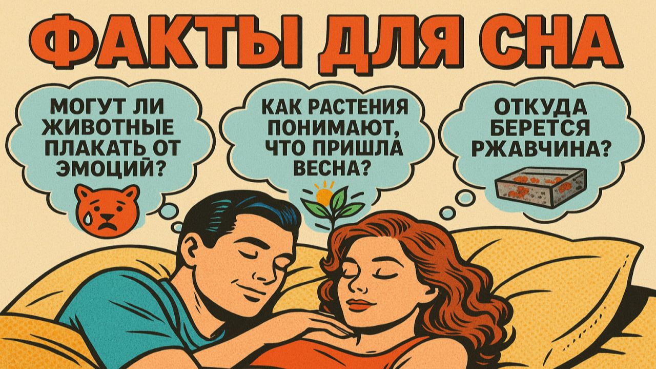 Факты перед сном: расслабляющие факты для быстрого сна №49 смотреть онлайн