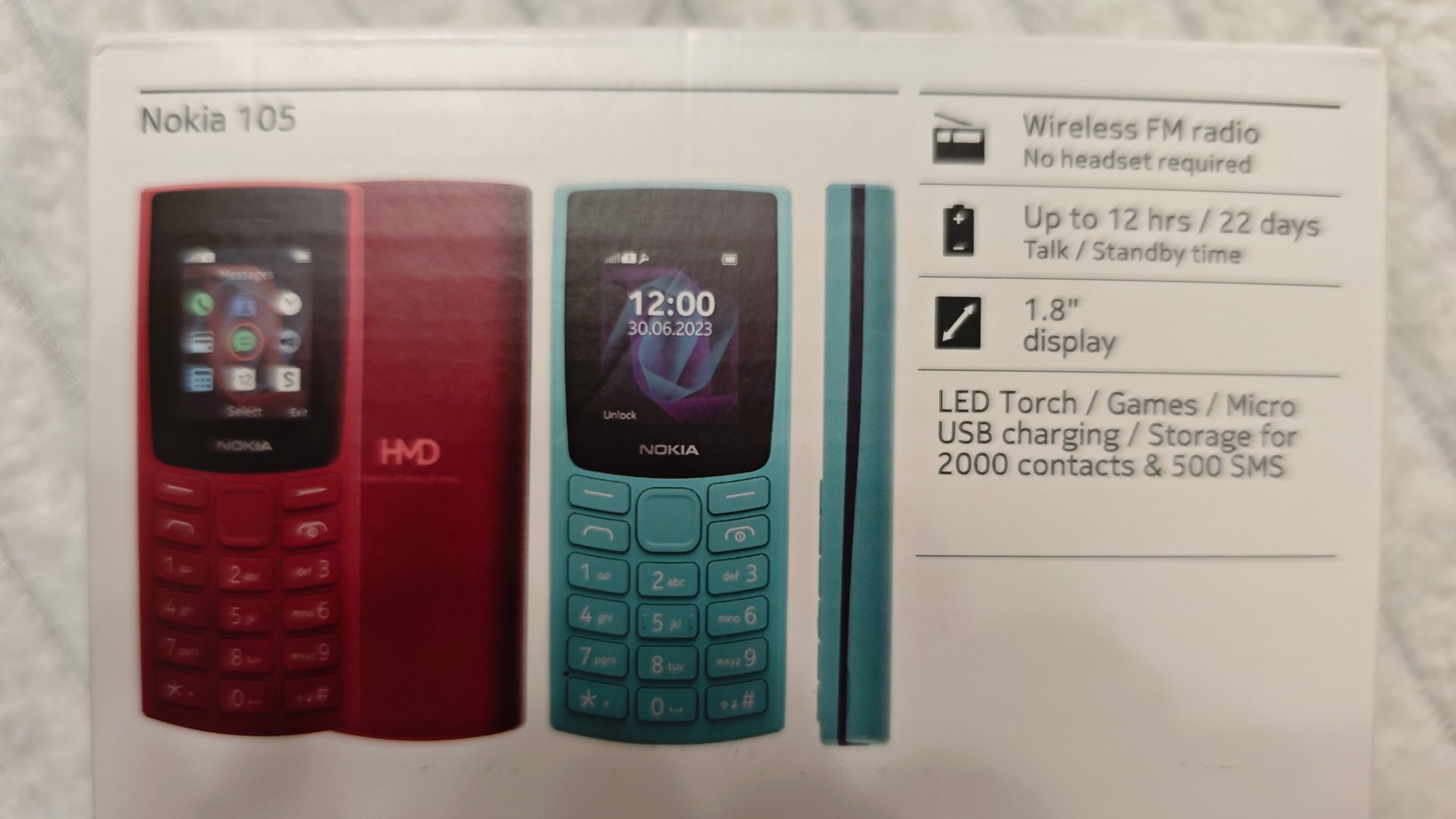 Кнопочный телефон Nokia 105