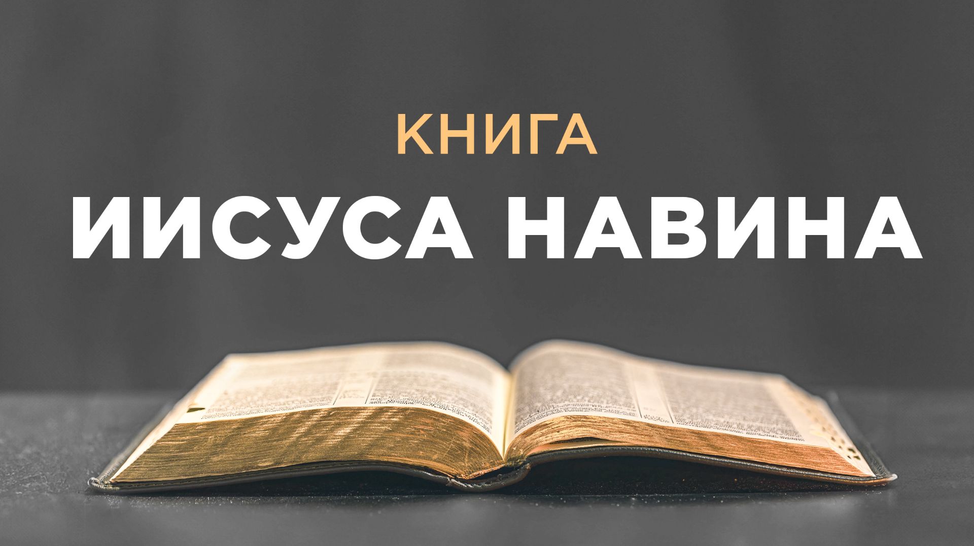АУДИОБИБЛИЯ / Ветхий Завет / Книга Иисуса Навина смотреть онлайн