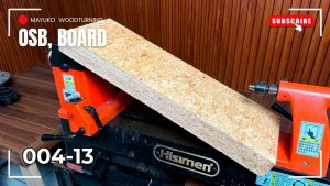 Сегментное точение Мини-бочонок из OSB с уникальным рисунком, токарка по дереву№004_13