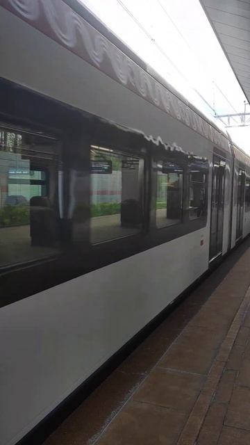 Электропоезд ИВОЛГА 4.0 на платформе Переделкино МЦД-4