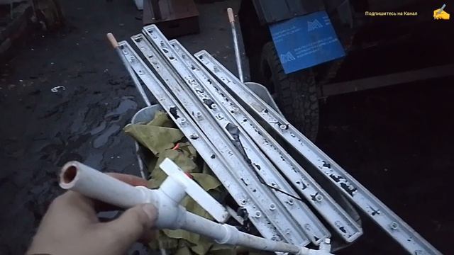 Прогулка на поиски Металла, и разбор по добычи металла, сколько всего вышло. смотреть онлайн