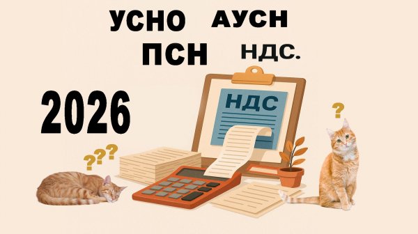 Упрощёнка с НДС, ПСН и АУСН с 1 января 2026