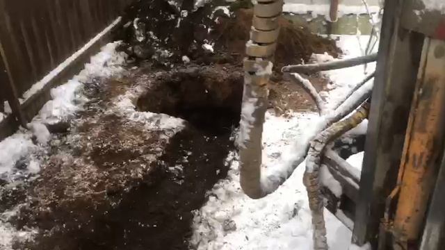 Заезд на бурение