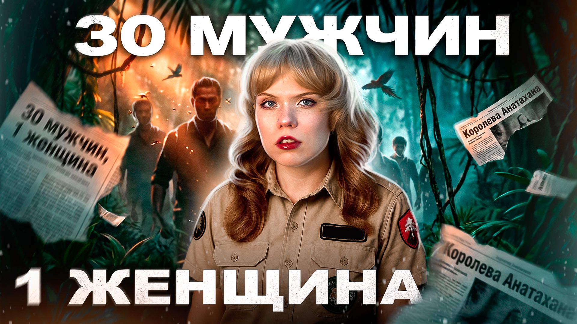 ОДНА ЖЕНЩИНА И 30 МУЖЧИН НА ОСТРОВЕ | Реальная история 