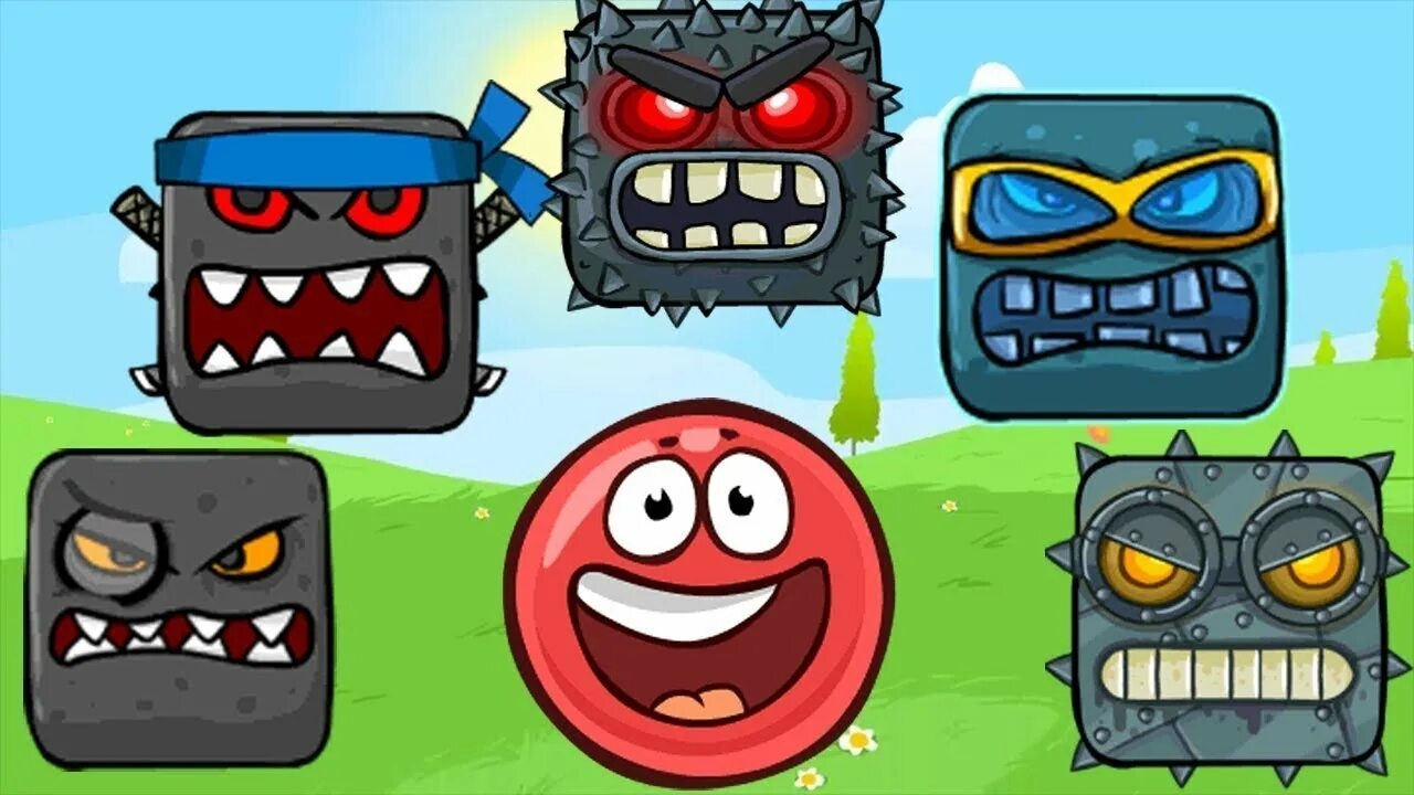 Red ball 4. Красный шарик 4. смотреть онлайн