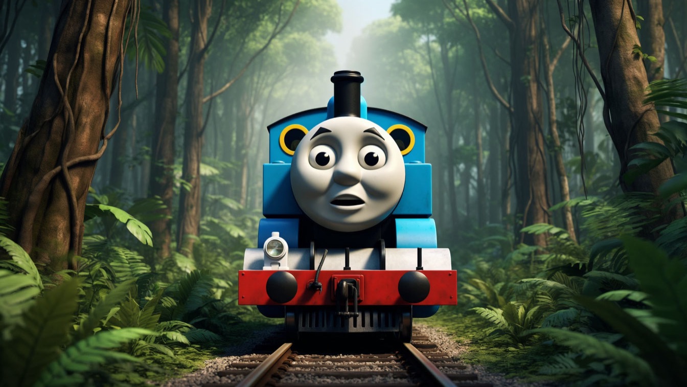 Паровозик Томас в джунглях смотреть онлайн