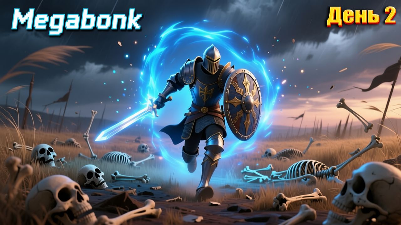 Тут есть крутой скелет! Megabonk  | День 2
