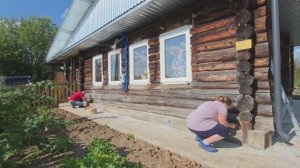 Старый дом в деревне | Жизнь в деревне кипит | Наш быт в деревне | Ломаем, пилим, сажаем в деревне