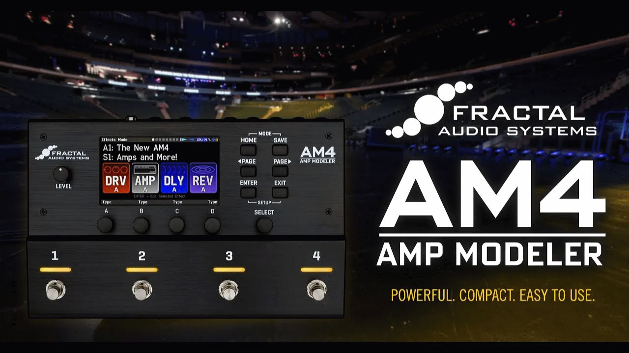 Fractal Audio: Представляем AM4 Amp Modeler!