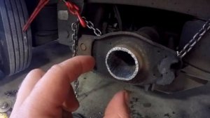 Дальнобой. США. Сгорел подшипник на прицепе. Восстановление оси