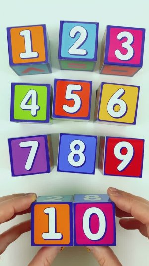 🧩 Считаем от 1 до 10 🎨 Развивающее Видео для Малышей