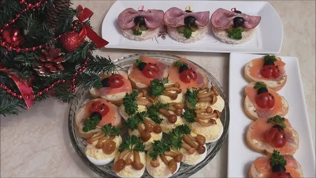 Самые БЫСТРЫЕ закуски за 5 МИНУТ.Закуски на Праздничный стол.Закуски на Праздник День Рождения смотреть онлайн