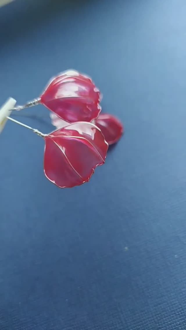 Серьги маки из витраль. #витраль #серьгисвоимируками #рукоделие #хобби #творчество #diy смотреть онлайн