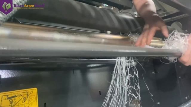 Пресс-подборщик Паскаль, заправка сетки смотреть онлайн