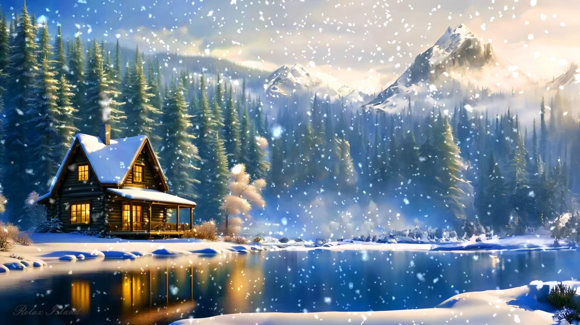 ❄️ ЗИМНЯЯ НЕВЕРОЯТНО КРАСИВАЯ МУЗЫКА ДЛЯ ДУШИ 🎵 БАРХАТНАЯ УСПОКАИВАЮЩАЯ МУЗЫКА ДЛЯ СНА смотреть онлайн