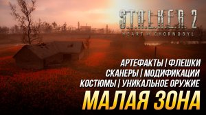 S.T.A.L.K.E.R. 2  - Малая зона (Все улучшения, флешки, костюмы, артефакты, оружие и сканеры)