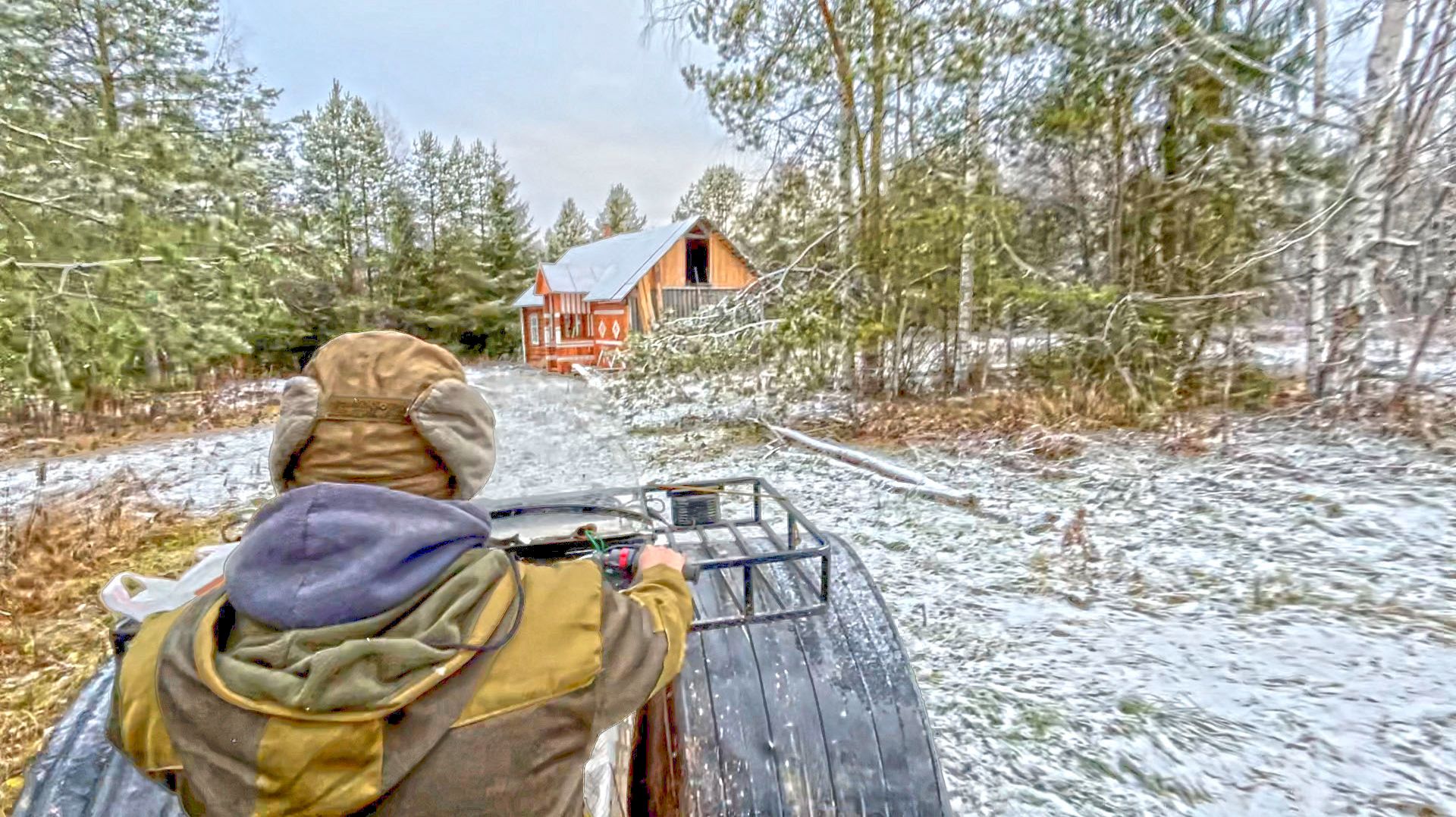Выбрался из хутора, чтобы устроить цифровой детокс. Уехал к другу в охотничье хозяйство смотреть онлайн